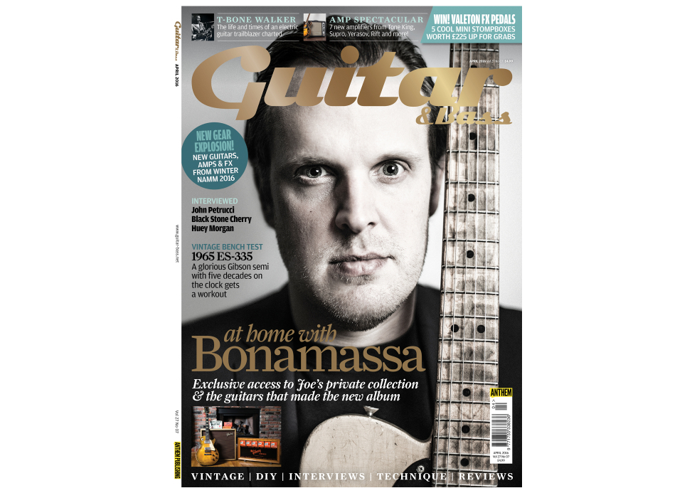 At home with Joe Bonamassa - Guitar & Bass magazine 7