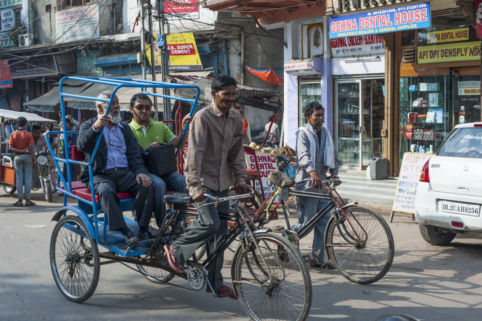 India Old Delhi rickshaw-5